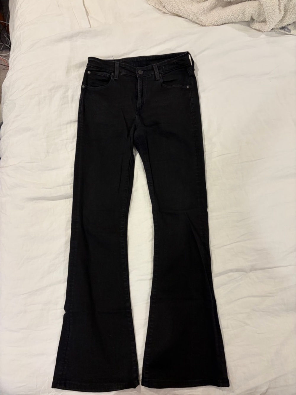 Denim & Supply Ralph Lauren Black Flare Jeans